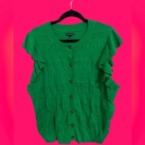 Who What Wear Short Sleeved Cardigan 2X